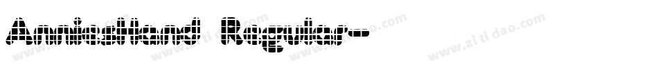 AnniesHand Regular字体转换